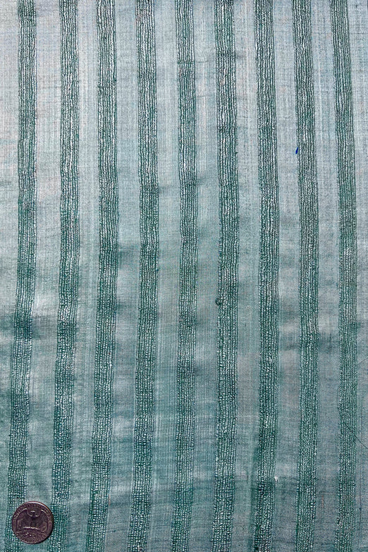 Sea Green Silk Tweed Fabric
