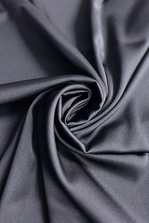 Triacetate Satin Backed Crepe in Navy