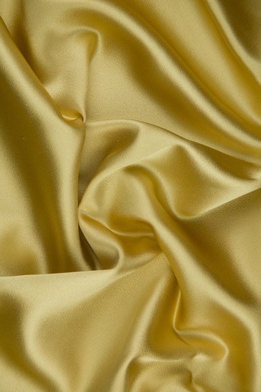 Fall Leaf Silk Crepe Back Satin Fabric