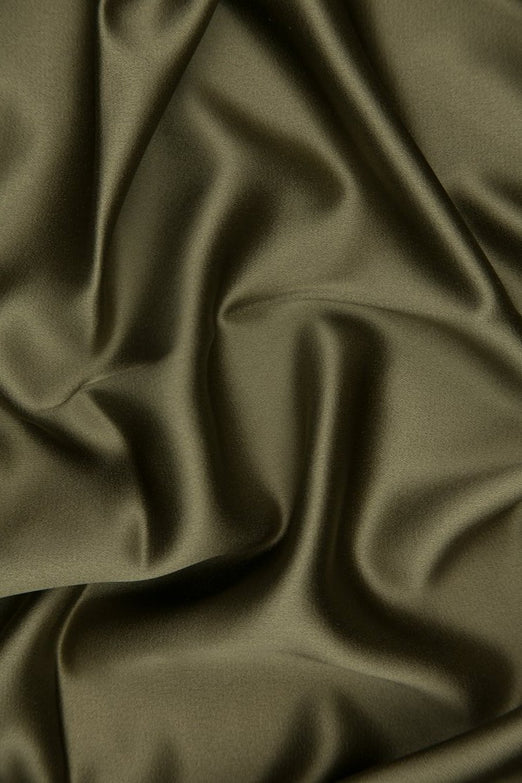 Elmwood Silk Crepe Back Satin Fabric