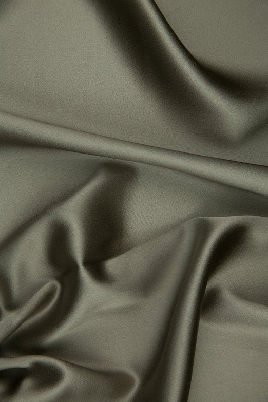 Light Taupe Silk Crepe Back Satin Fabric