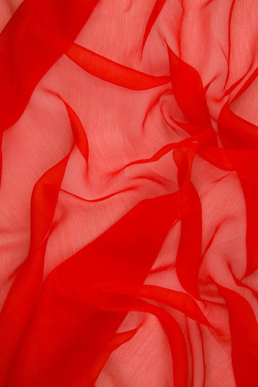 Grenadine Silk Crinkled Chiffon Fabric