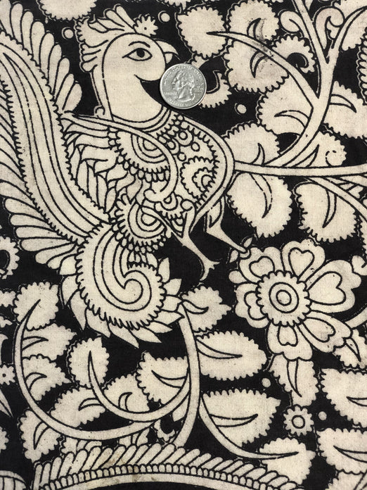 Multicolor Cotton Kalamkari Hand Prints CHP-206/4 Fabric