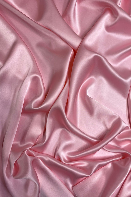 Orchid Pink Charmeuse Silk Fabric