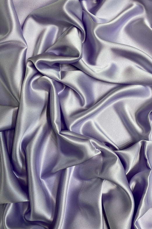 Lavender Charmeuse Silk Fabric