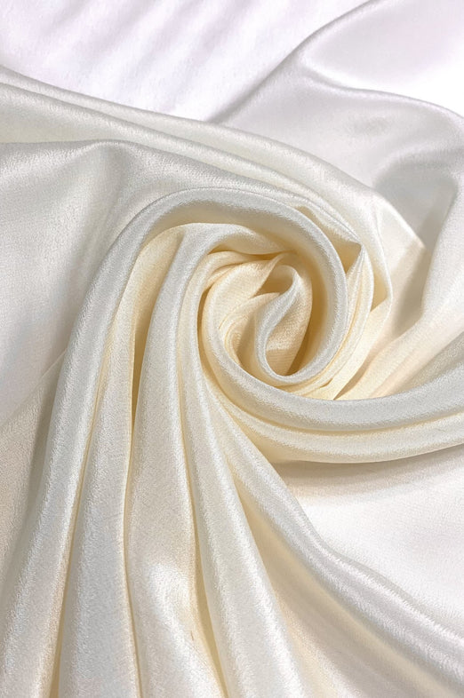 Ivory Light Silk Crepe CRP-001 Fabric