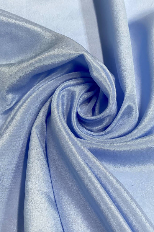 Sky Blue Light Silk Crepe CRP-005 Fabric