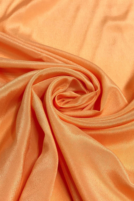 Tangerine Light Silk Crepe CRP-013 Fabric