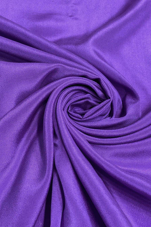 Imperial Purple Light Silk Crepe CRP-018 Fabric