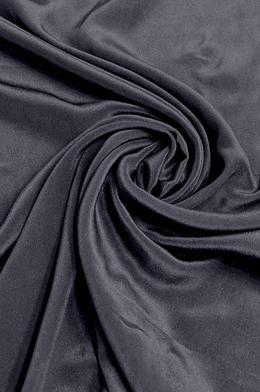 Black Light Silk Crepe CRP-024 Fabric