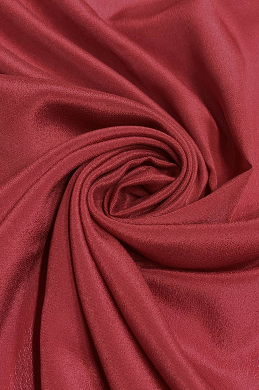 Tango Red Light Silk Crepe CRP-025 Fabric