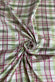 Mulitcolor Tartan Plaid Silk Shantng 473 Fabric