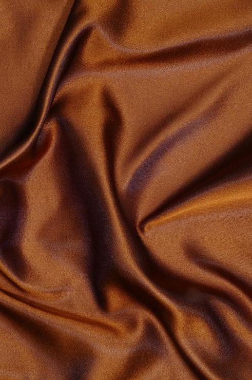 Light Brown Double Face Duchess Satin Fabric Light Brown Double Face Duchess Satin Fabric