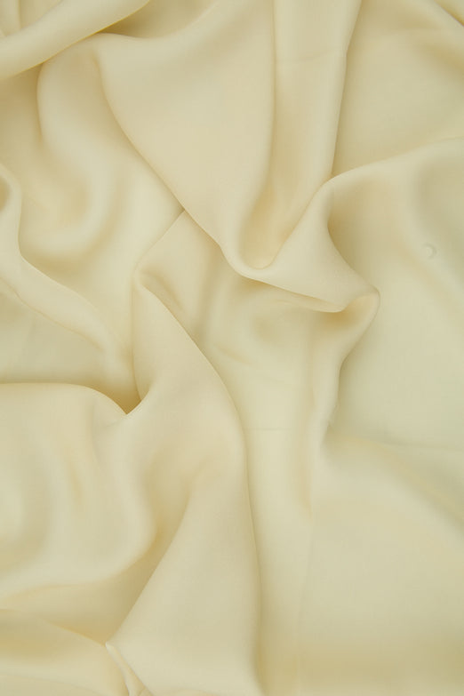 Wheat Silk Double Georgette Fabric