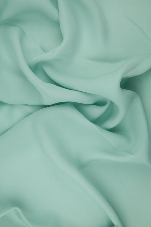 Seafoam Silk Double Georgette Fabric