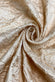Honey Peach Marble Crushed Silk Dupion Fabric