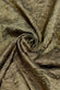 Antique Bronze Marble Crushed Silk Dupion Fabric