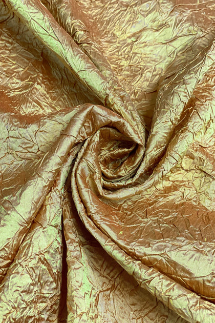 Dune Marble Crushed Silk Dupion Fabric