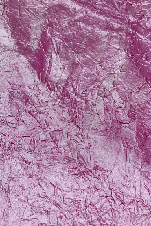 Pink Marble Crushed Silk Dupion Fabric