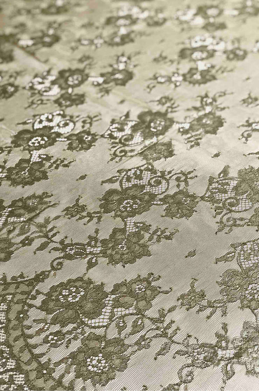 Fennel Seed French Plain Lace FLP-001/19 Fabric