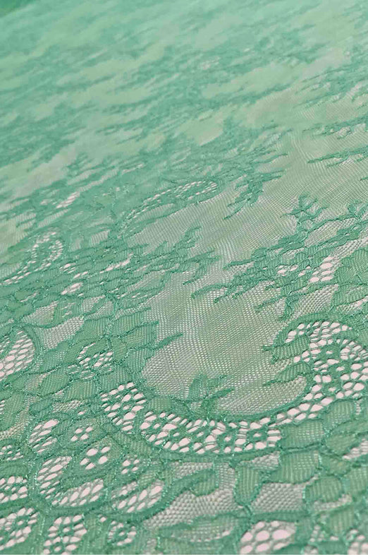 Jade Cream French Plain Lace FLP-002/13 Fabric