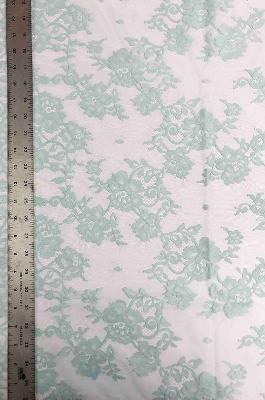 Soothing Sea French Plain Lace FLP-005/9 Fabric
