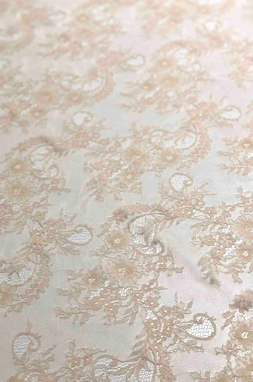 Dew French Plain Lace FLP-007 Fabric