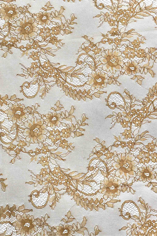 Doe French Plain Lace FLP-007/1 Fabric