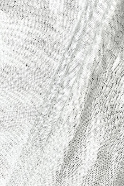 White Metallic Linen