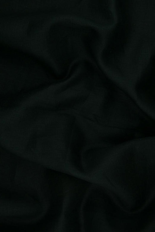 Black Handkerchief Linen Fabric