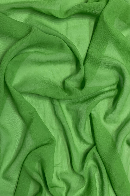 Kiwi Silk Heavy Crinkled Chiffon HCD-044 Fabric