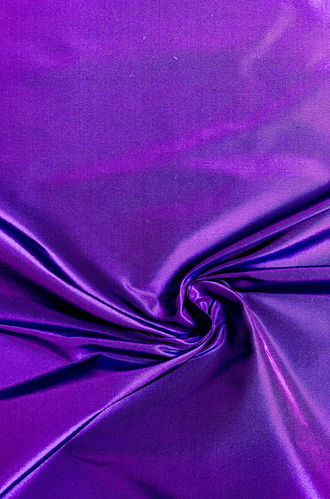 NY Designer Fabrics Iridescent Purple/Red Taffeta Silk Fabric