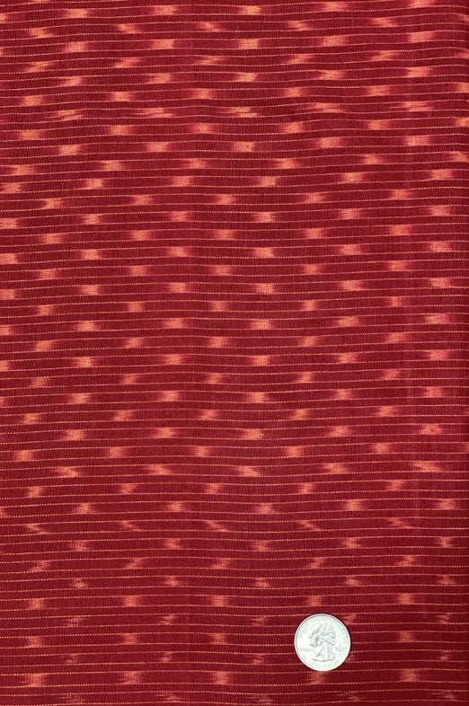 Red 1 Cotton Ikat