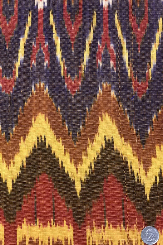 Multicolor Cotton Ikat 183 Fabric