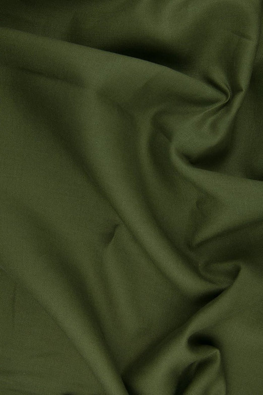 Olive Medium Weight Linen Fabric