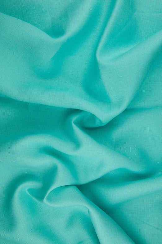 Winterfresh Blue Medium Weight Linen Fabric
