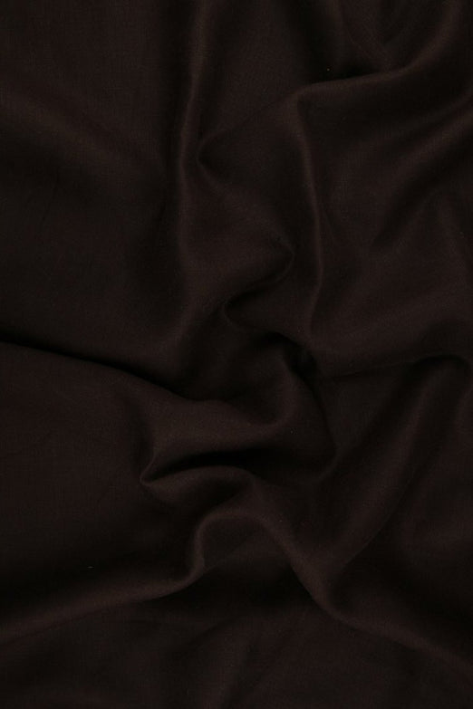 Chocolate Medium Weight Linen Fabric