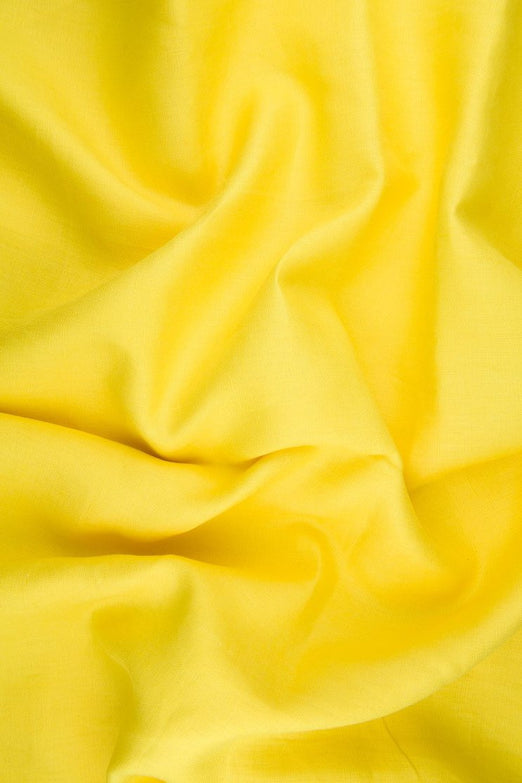 Yellow Medium Weight Linen Fabric
