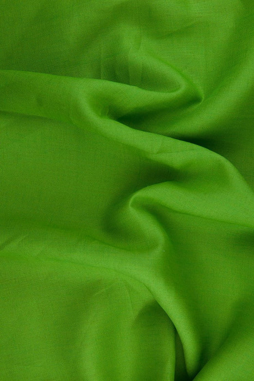 Apple Green Medium Weight Linen Fabric