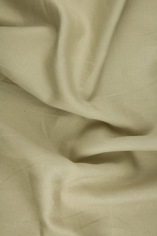 Sand Medium Weight Linen Fabric