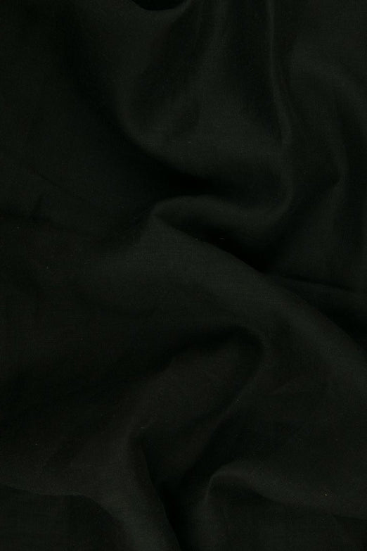 Dark Brown Medium Weight Linen Fabric