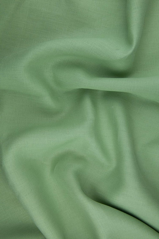 Spring Green Medium Weight Linen Fabric