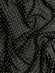 Black Sequin & Beads On Silk Chiffon JEC-062 Fabric