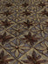 Brown Sequin & Beads On Silk Chiffon JEC-072-1 Fabric