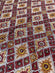 Brown Sequin & Beads On Silk Chiffon JEC-083-1 Fabric