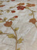 Khaki Sequin & Beads On Silk Chiffon JEC-101 Fabric