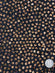 Black Copper Sequin & Beads On Silk Chiffon JEC-105-2 Fabric