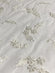 White Sequin & Beads On Silk Chiffon JEC-122-3 Fabric