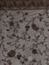 Brown Sequin & Beads On Silk Chiffon JEC-151 Fabric