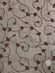 Brown Sequin & Beads on Silk Chiffon JEC-164-4 Fabric